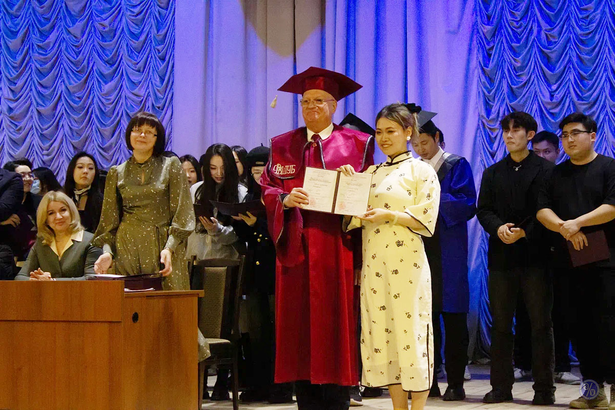 BSEU: Another graduation of the English-language master's program at BSEU